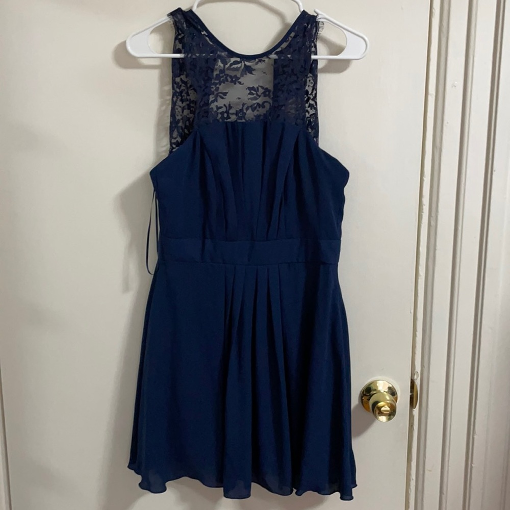 Navy Blue Dress